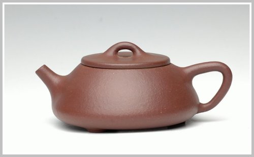 蔡一强紫砂壶 全手小子冶石瓢 原矿紫泥