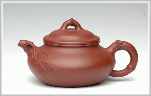 范国名紫砂壶 合欢竹 原矿清水泥