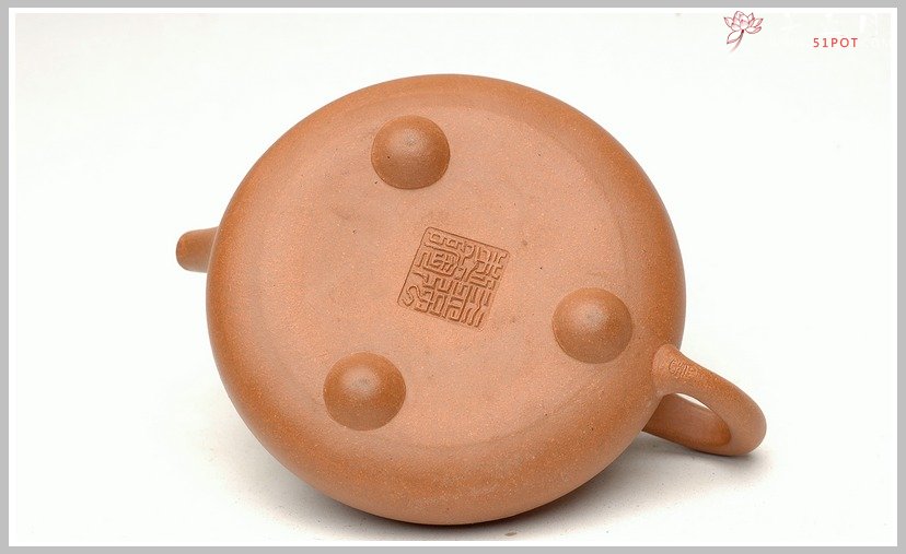 紫砂壶图片：全手牛盖石瓢 - 美壶网