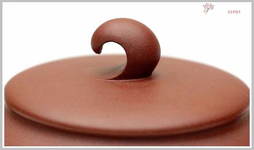 紫砂壶图片： 全手力作浪花 - 美壶网