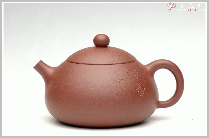 紫砂壶图片：西施 张听刚老师刻绘 闻香识美人 - 美壶网