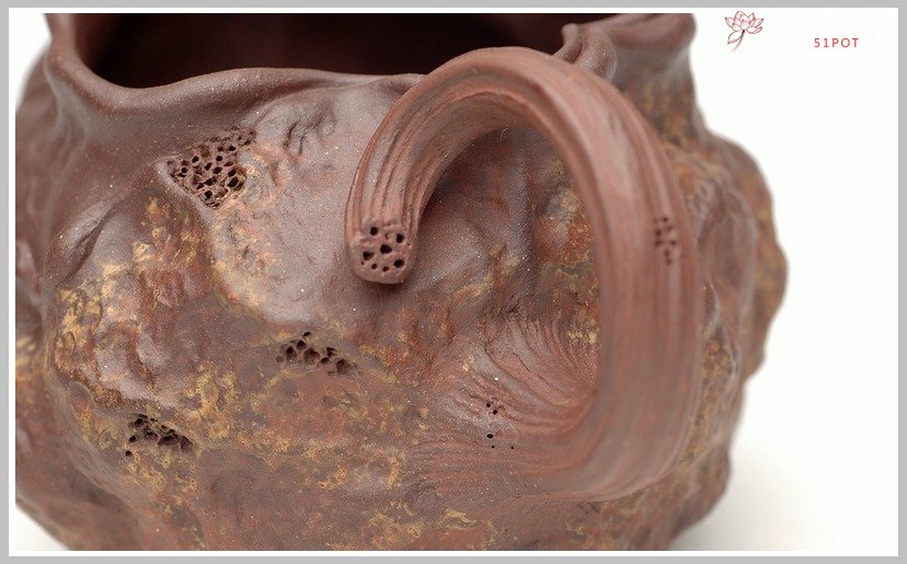 紫砂壶图片：刘景-荷叶公道杯 - 美壶网