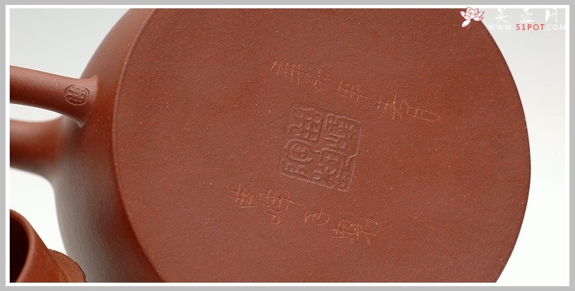 紫砂壶图片：全手稳.重之秦权 - 美壶网