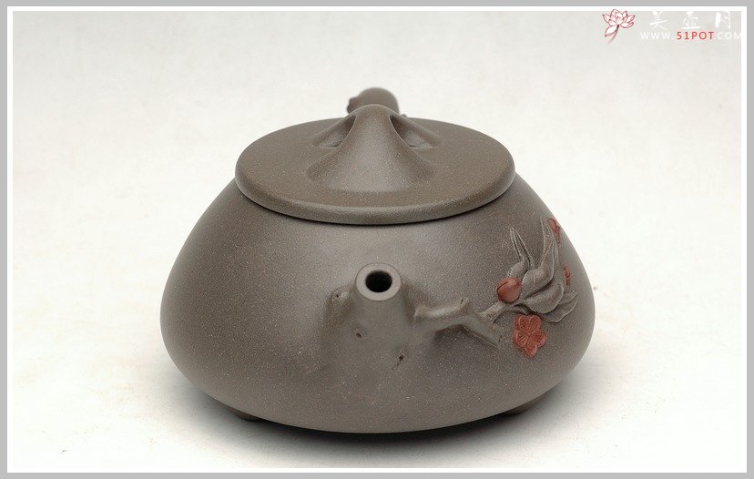 紫砂壶图片：长寿石瓢 - 美壶网
