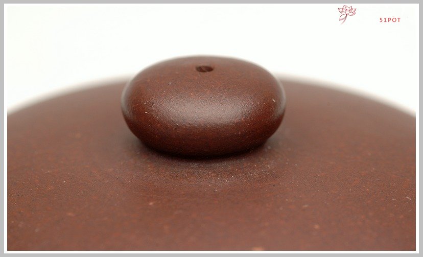 紫砂壶图片：全手一捺底刹瓦成型之仿古 - 美壶网