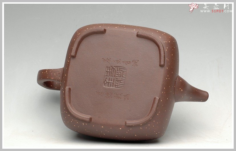 紫砂壶图片：紫泥砂方 - 美壶网