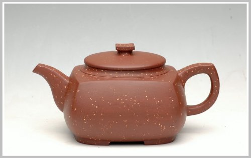 史金妹紫砂壶 清水泥砂方 原矿清水泥