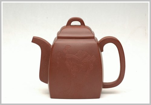 钱伟刚紫砂壶 精品之汉方 原矿紫泥
