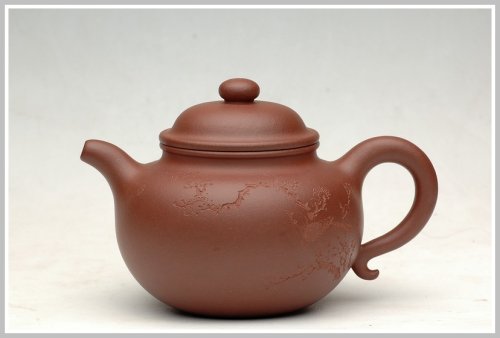 （小）吴杰紫砂壶 丰硕的莲子 原矿清水泥