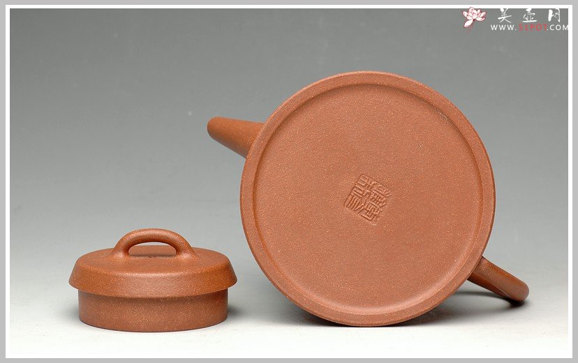 紫砂壶图片：达摩神悟之高石瓢 优质降坡泥 - 美壶网