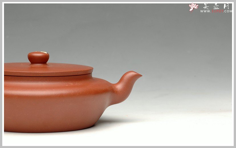 紫砂壶图片：君子之德 全手如意玉璧 - 美壶网