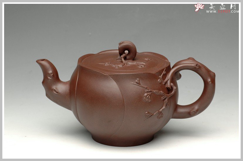 紫砂壶图片：徐建芳精品花货之含苞 - 美壶网