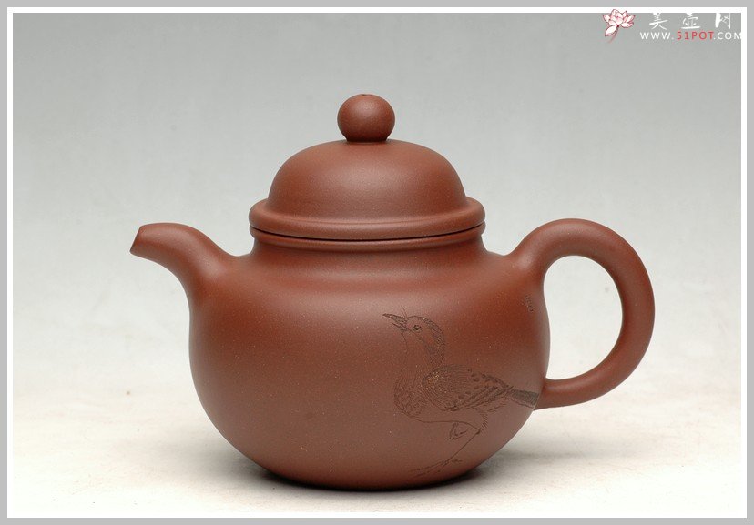 紫砂壶图片：传统实用之掇球 - 美壶网