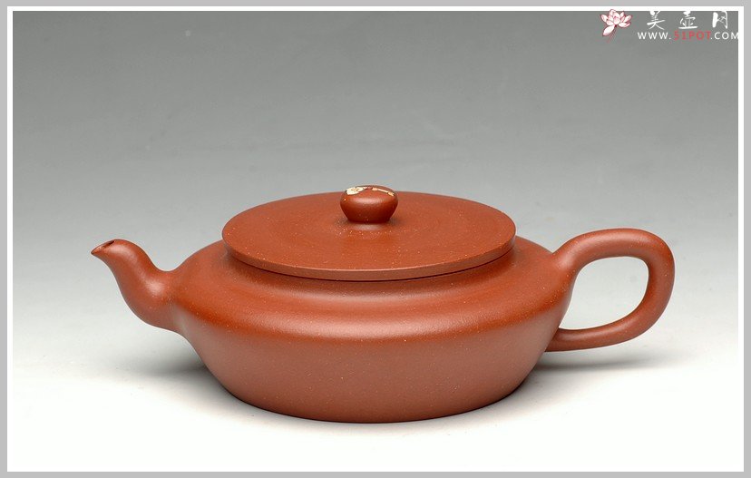 紫砂壶图片：君子之德 全手如意玉璧 - 美壶网