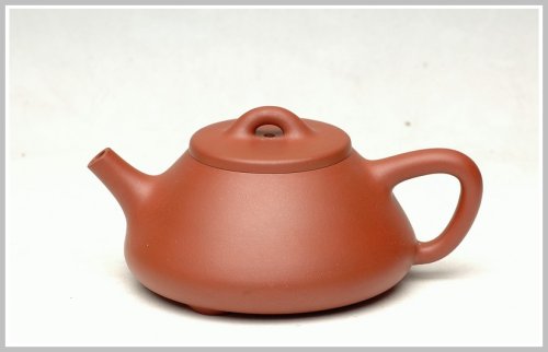 曲峰紫砂壶 自品之子冶石瓢 全手 原矿清水泥