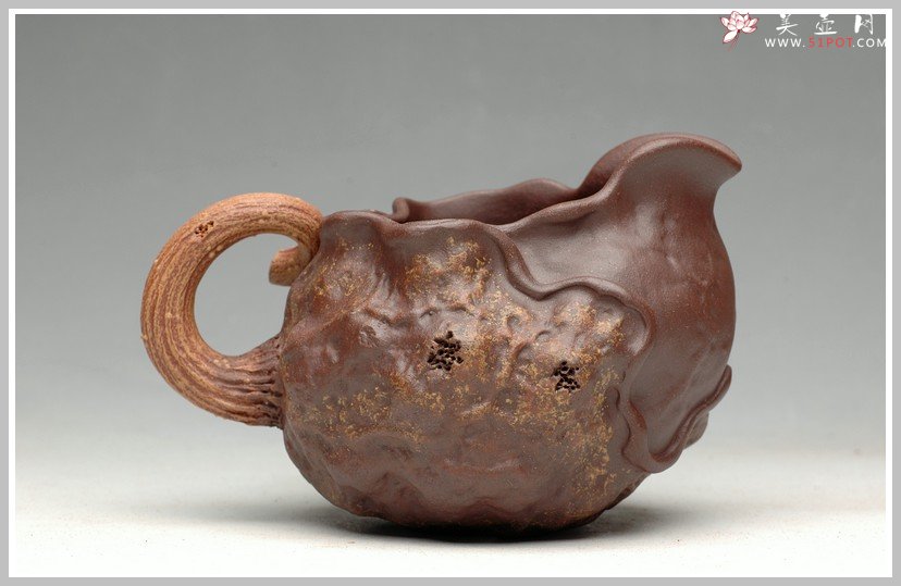 紫砂壶图片：刘景 新荷叶公道 - 美壶网