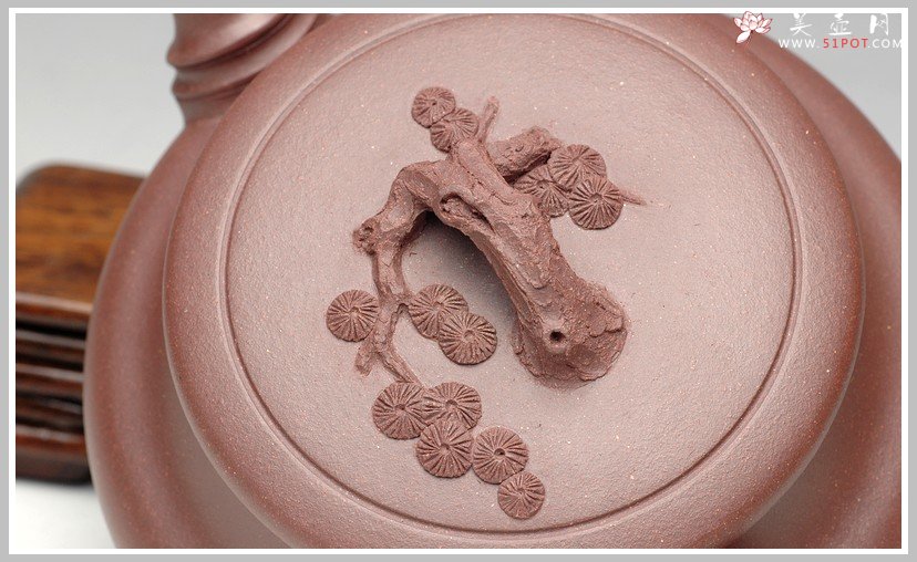 紫砂壶图片：优雅之作 紫泥清香 - 美壶网