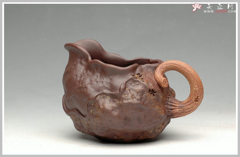 紫砂壶图片：刘景 新荷叶公道 - 美壶网