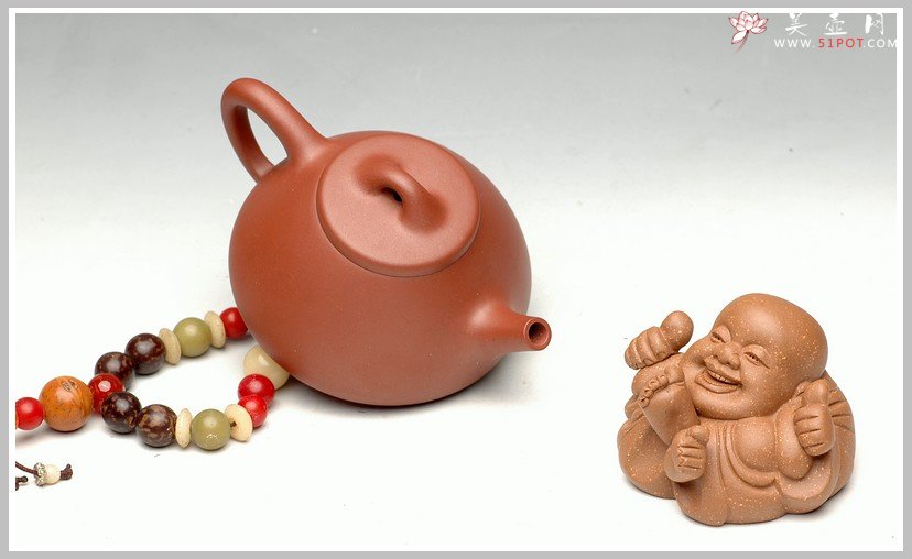 紫砂壶图片：功夫茶必备实用佳品 小子冶石瓢120cc - 美壶网