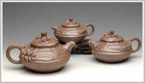 美壶定制紫砂壶 窑变之美 风卷葵 老段泥