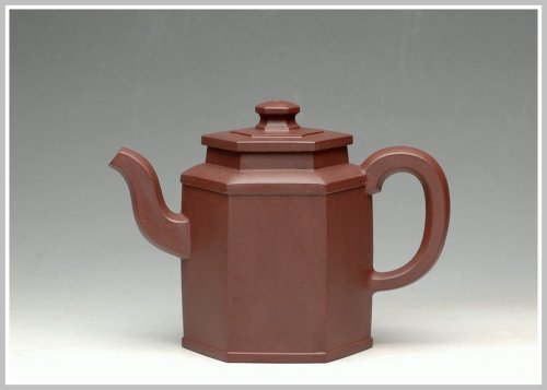 何卫枫紫砂壶 实力之作 全手精品 石耕六方 原矿紫泥