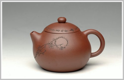 钱伟刚紫砂壶 饱满可人小文旦 原矿紫泥