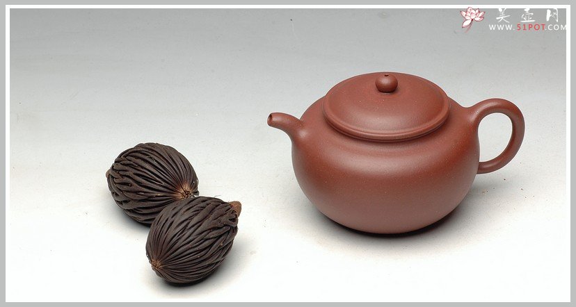 紫砂壶图片：饱满中见秀气 薄胎精品 全手掇只 - 美壶网