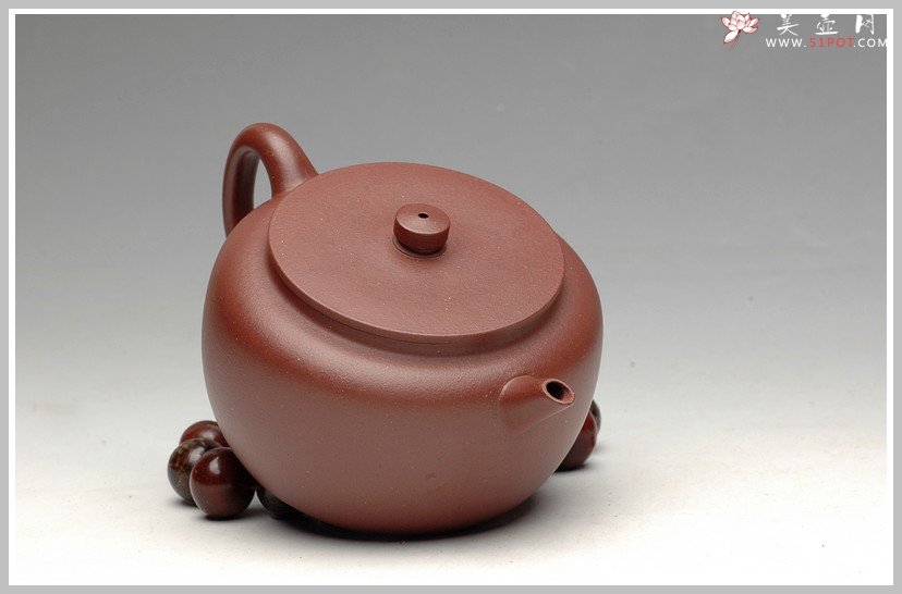 紫砂壶图片：王强爱徒 实力之作 俊秀稳重 平盖莲子 - 美壶网