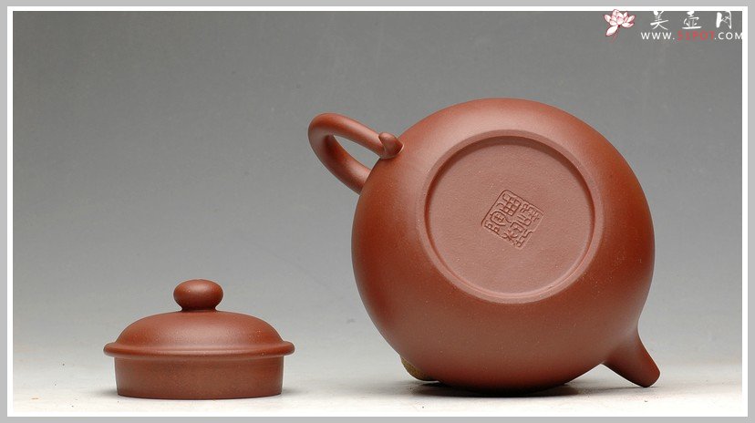 紫砂壶图片：曲峰优质地曹清 莲子 - 美壶网