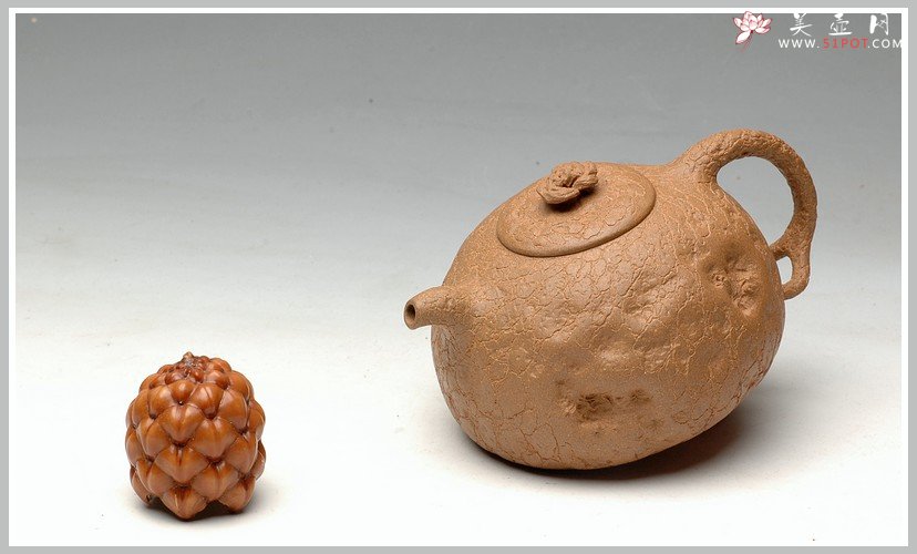 紫砂壶图片：夏立 全手小供春 - 美壶网