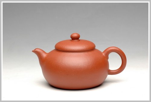 谈剑锋紫砂壶 圆乐 原矿朱泥