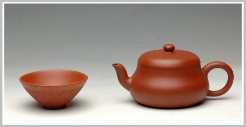 蒋小琴紫砂壶 砂质迷人 实用佳品  全手矮君德 原矿朱泥