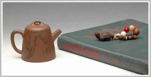 吴东瑾紫砂壶 古井 欣赏 老段泥