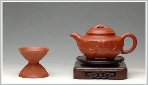 许学军紫砂壶 赵庄红泥 经典代表作 四季如意 原矿红泥