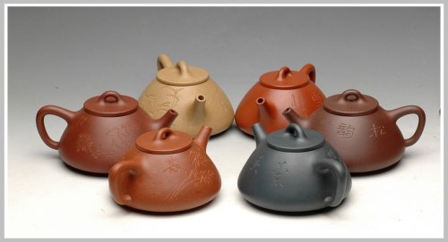 史金妹紫砂壶 各种泥料 子冶石瓢 原矿底槽清