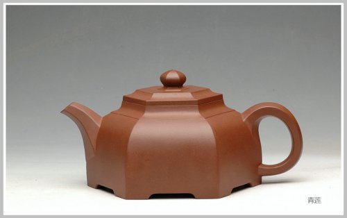 周定华紫砂壶 孤品 法度深严 大气磅礴 全手工 资深收藏级 六方城壶 已出 原矿清水泥