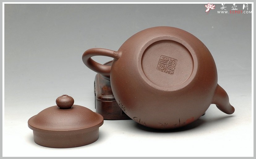 紫砂壶图片：精工 实用莲子 - 美壶网