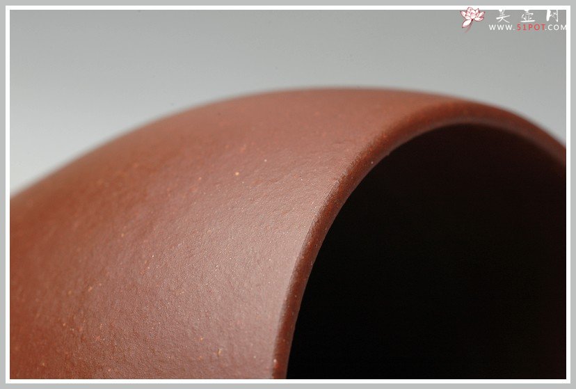 紫砂壶图片：优质地槽青 全手鼓型单杯 圆润 稳如山 - 美壶网