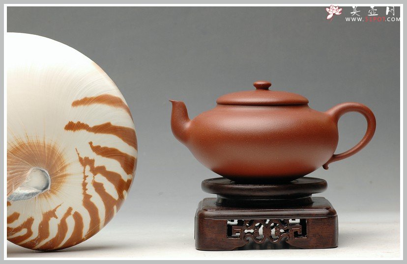 紫砂壶图片：清秀 雅致 婉约之全手一捺底清缘 实力尹君峰 - 美壶网