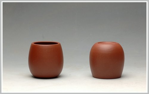 美壶定制紫砂壶 几个优质好料手工杯 红皮龙 段泥 紫泥 朱泥 红皮龙