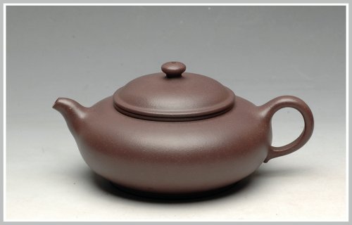 徐建芳紫砂壶 优质青灰泥 线条灵动 圆珠 青灰泥