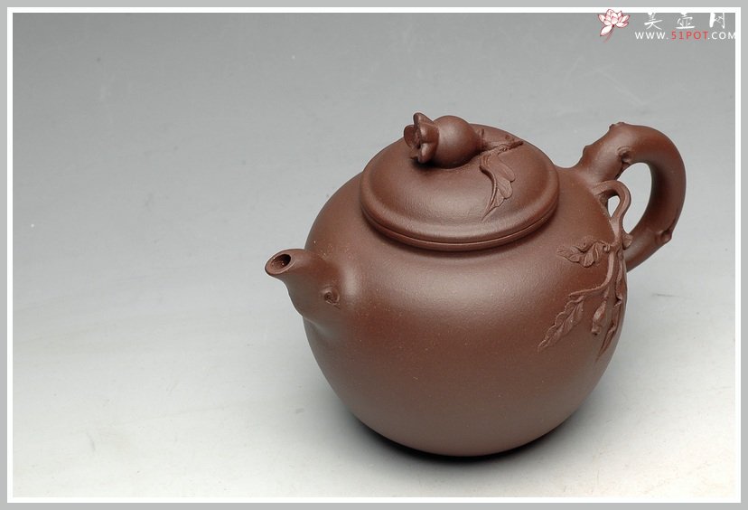 紫砂壶图片：饱满可人之秋硕 - 美壶网