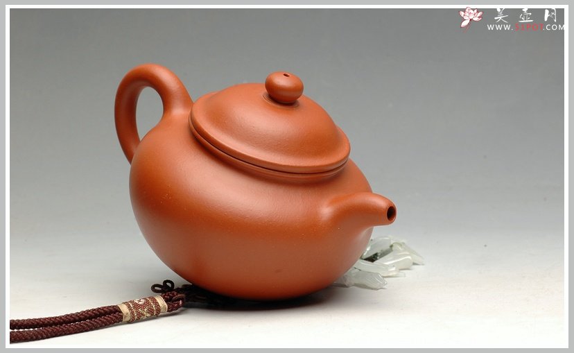 紫砂壶图片：丰盈可人 古朴静雅   全手矮莲 - 美壶网