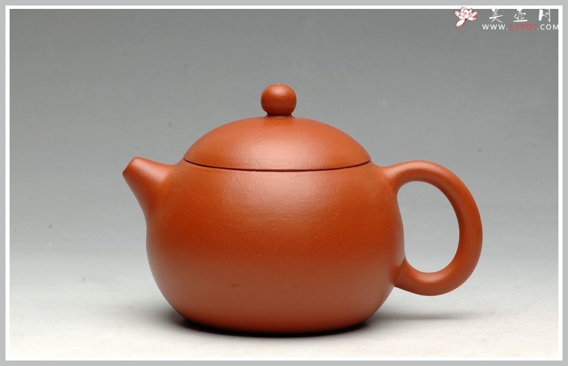 紫砂壶图片：紫砂爱好者必入之全手倒把西施 优质好朱泥 - 美壶网