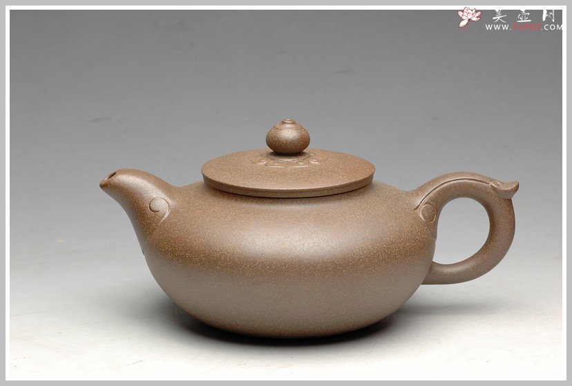 紫砂壶图片：高温窑变 送礼佳品  事事如意 - 美壶网