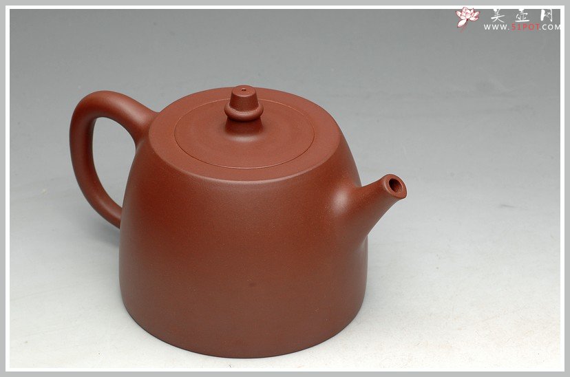 紫砂壶图片：进步神速 嵌盖严合 钢流 饱满厚重 全手汉铎 - 美壶网