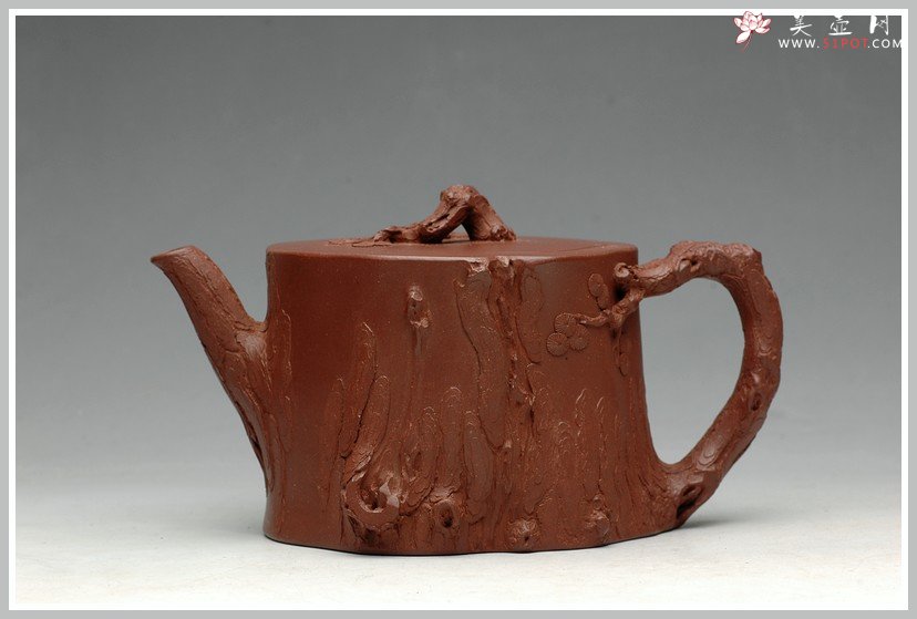 紫砂壶图片：花器实力派 辛卯年作品 精品松桩 细品 - 美壶网