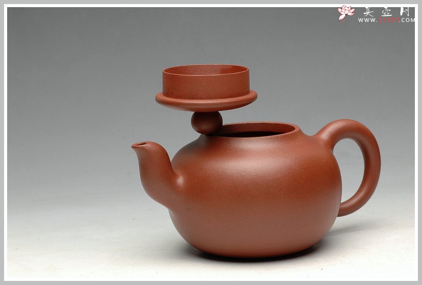 紫砂壶图片：优质地槽青泥色温润可人 道洪风格  全手珠韵 - 美壶网