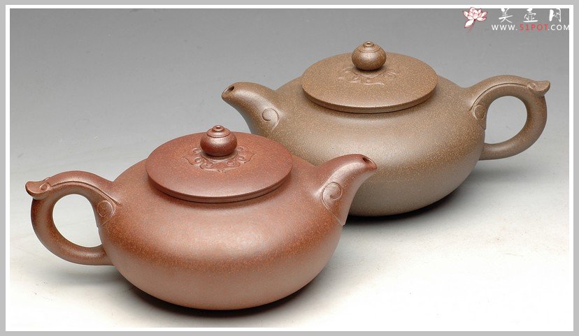 紫砂壶图片：高温窑变 送礼佳品  事事如意 - 美壶网