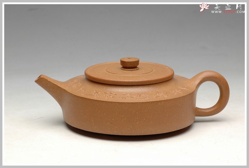 紫砂壶图片：老味纵横 经典曼生周盘 - 美壶网